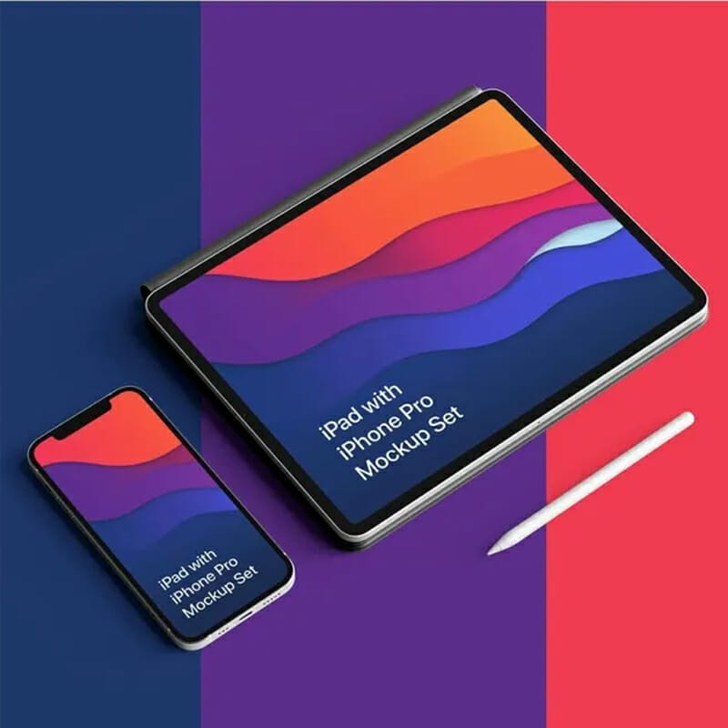 iPad And iPhone Pro Mockup Set