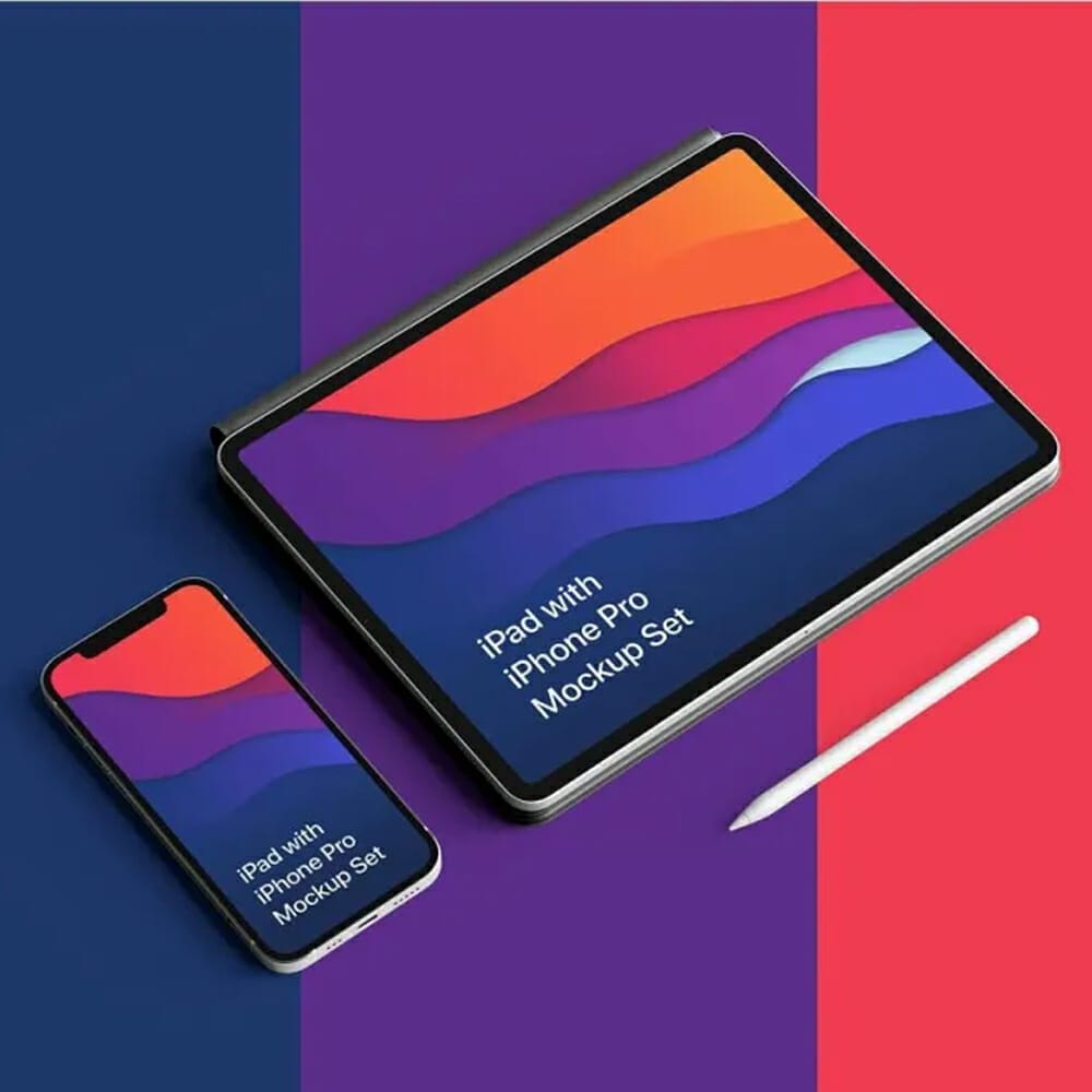 iPad And iPhone Pro Mockup Set
