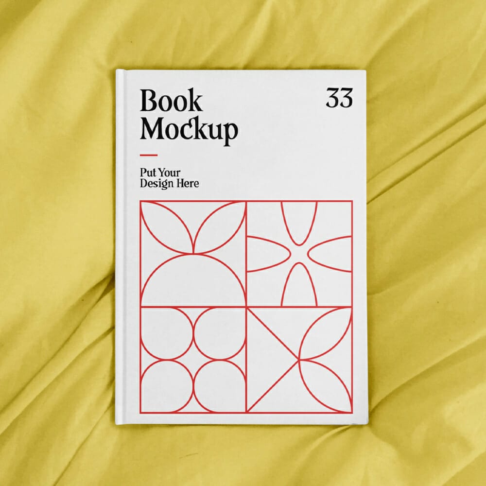 A4 Hard Cover Mockup