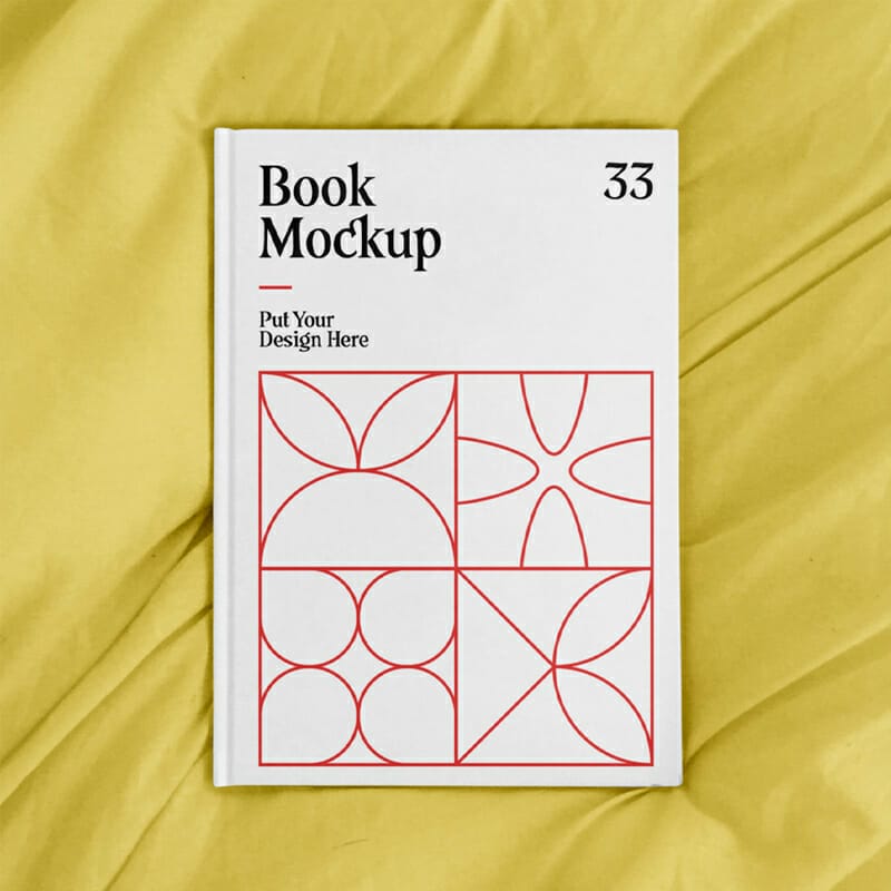 A4 Hard Cover Mockup