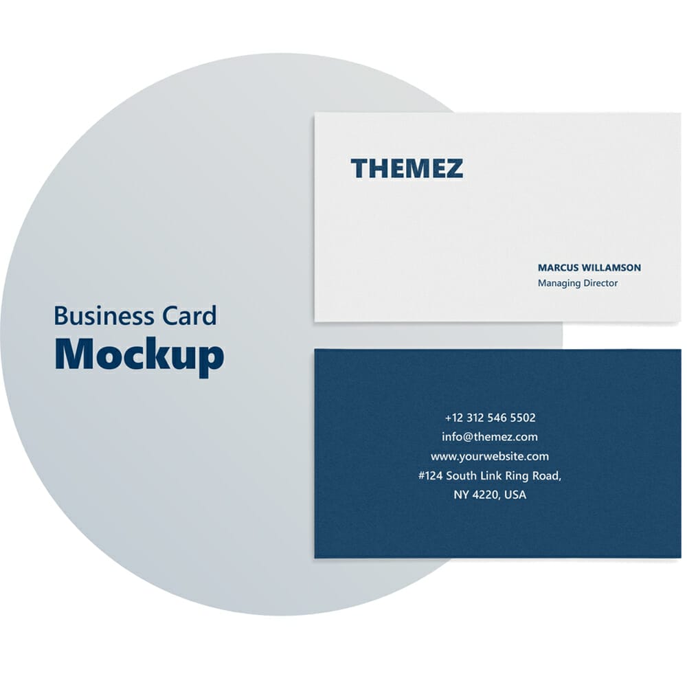 Business Card Mockup