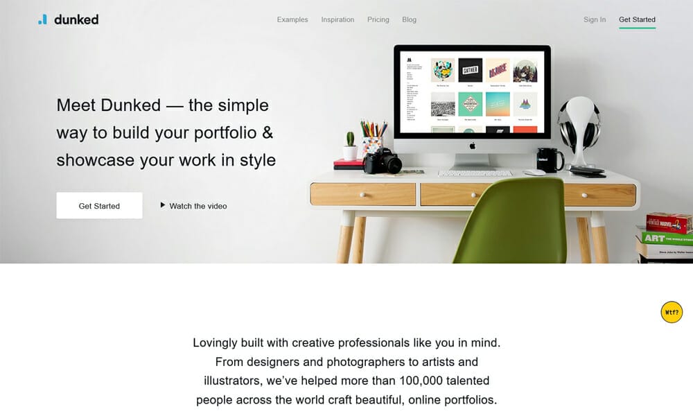 25+ Best Portfolio Website Builders 2022 27 Dunked