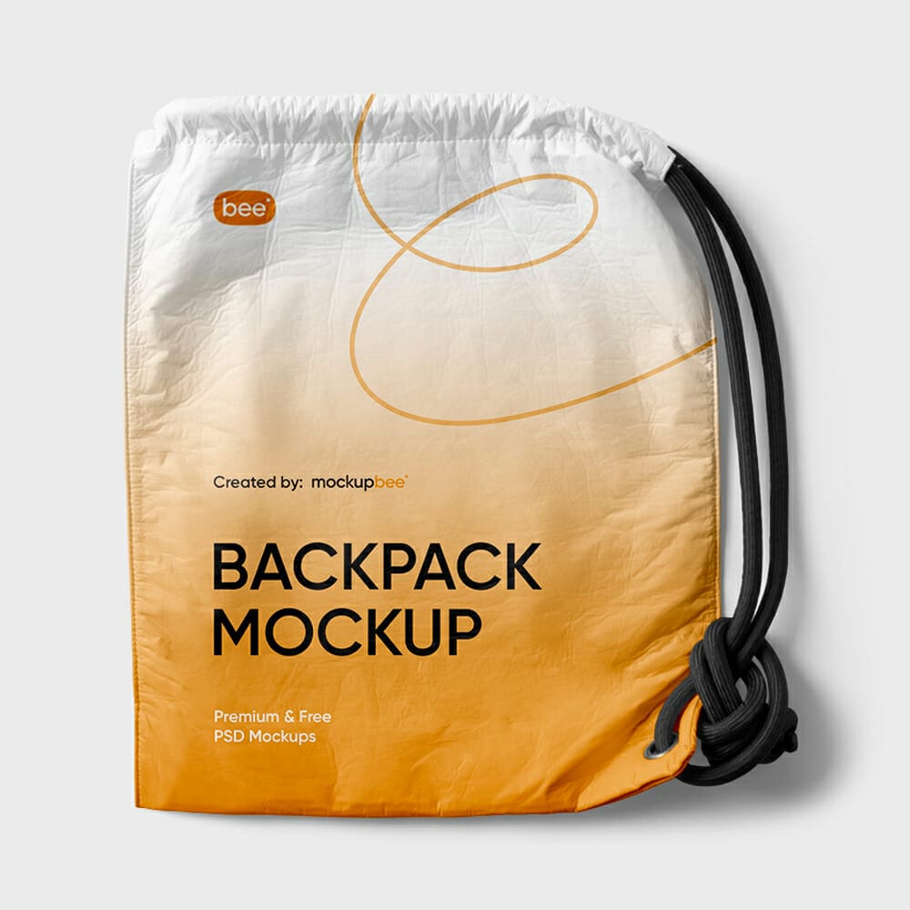 Free Backpack Mockup