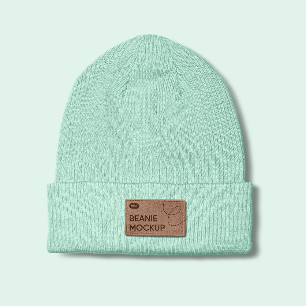 Free Beanie Mockup