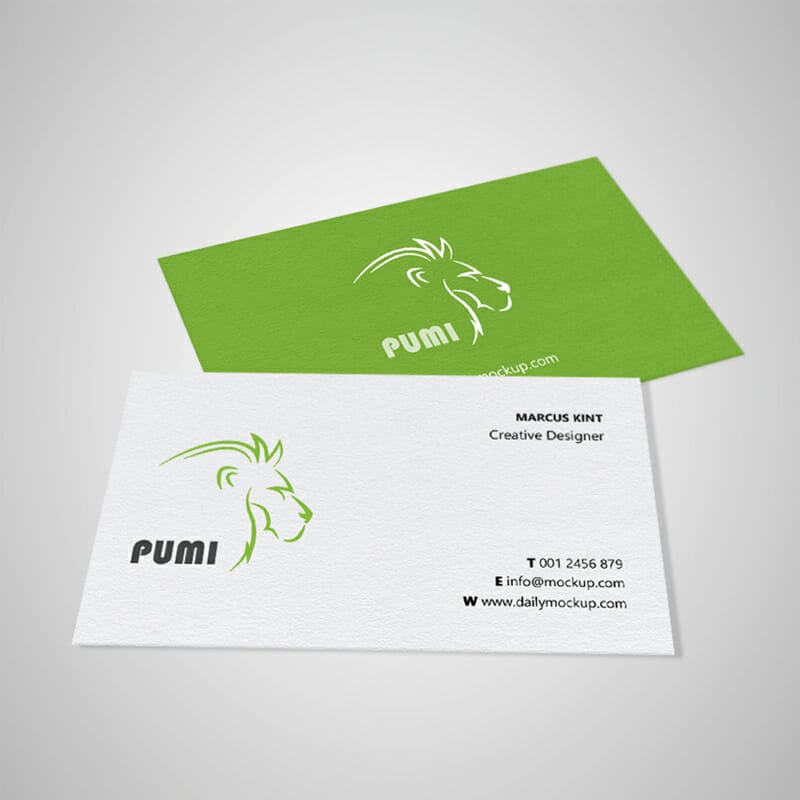 Free Business Card Mockup PSD