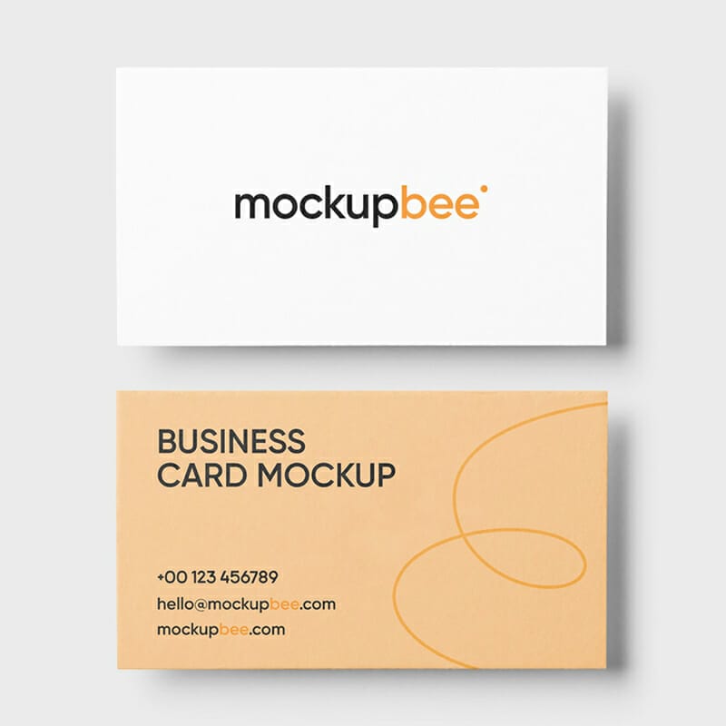 Free Business Card Mockup