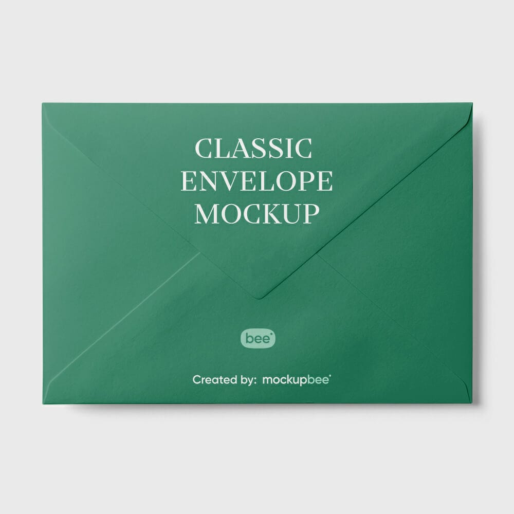 Free Classic Envelope Mockup