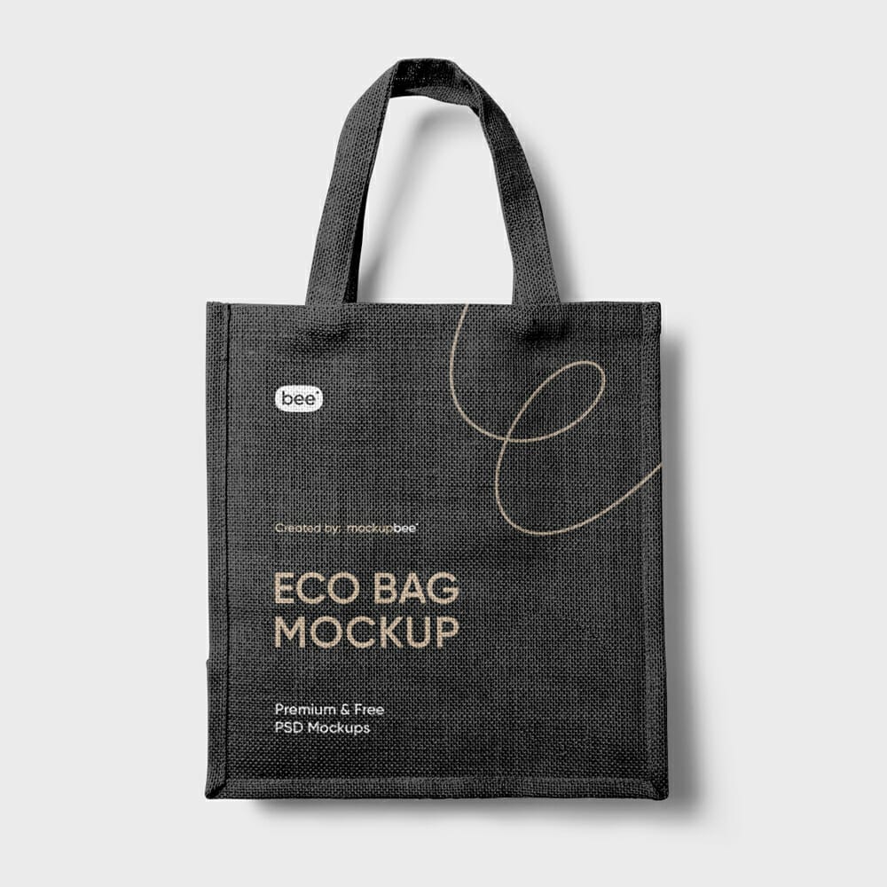 Free Eco Bag Mockup