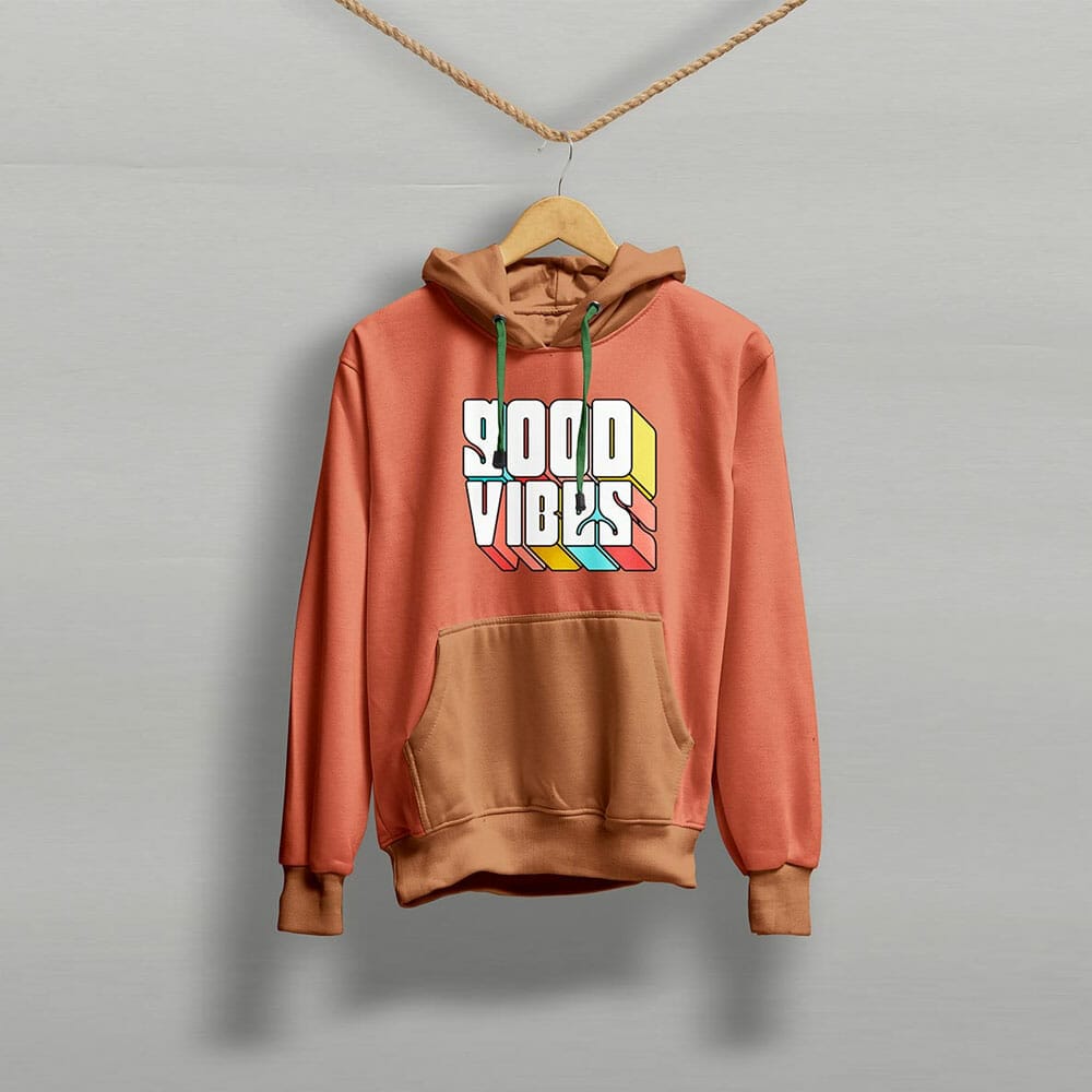 Free Hanging Hoodie Mockup PSD