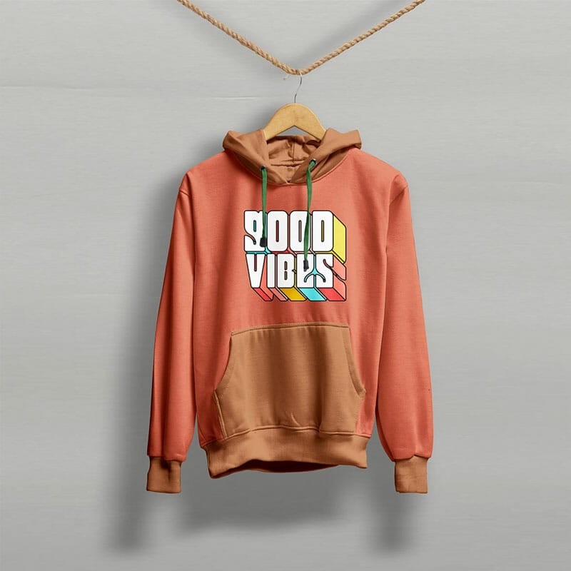 Free Hanging Hoodie Mockup PSD