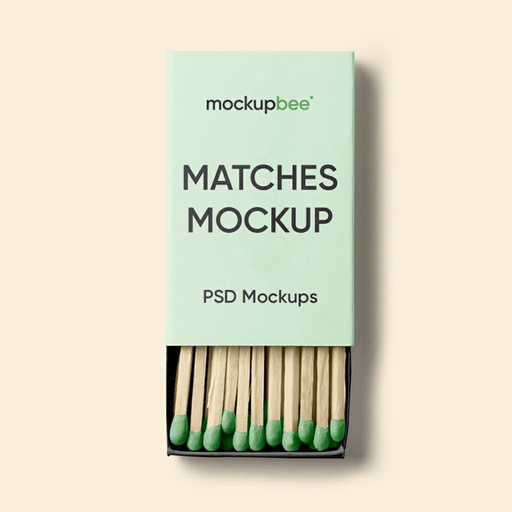 Free Matches Mockup