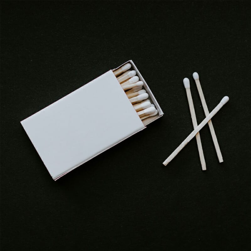 Free Matchstick Box Mockup