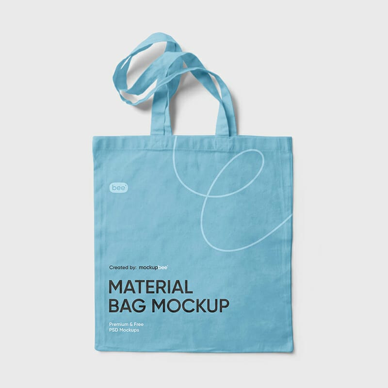 Free Material Bag Mockup » CSS Author