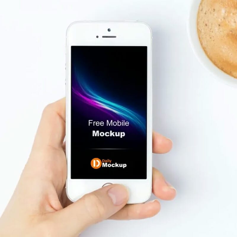Free Mobile Mockup PSD