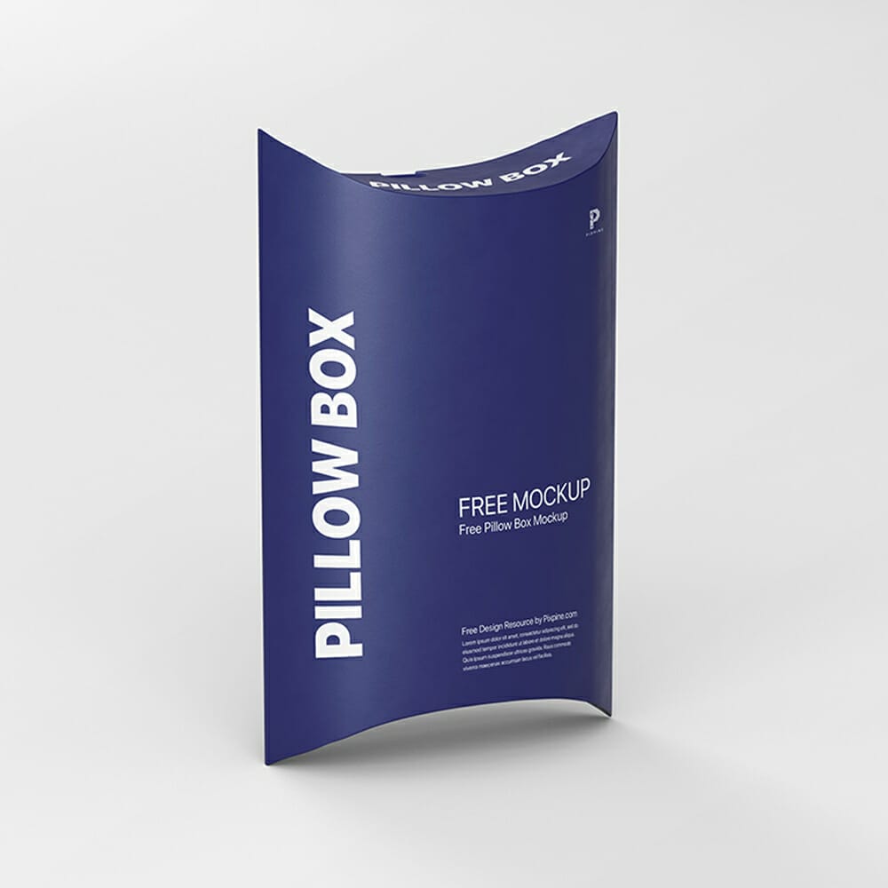 Free Pillow Box Mockup » CSS Author