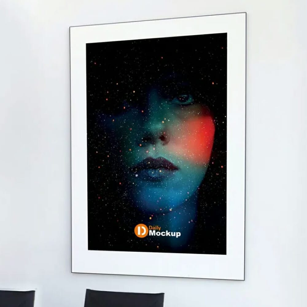 Free Poster Mockup PSD