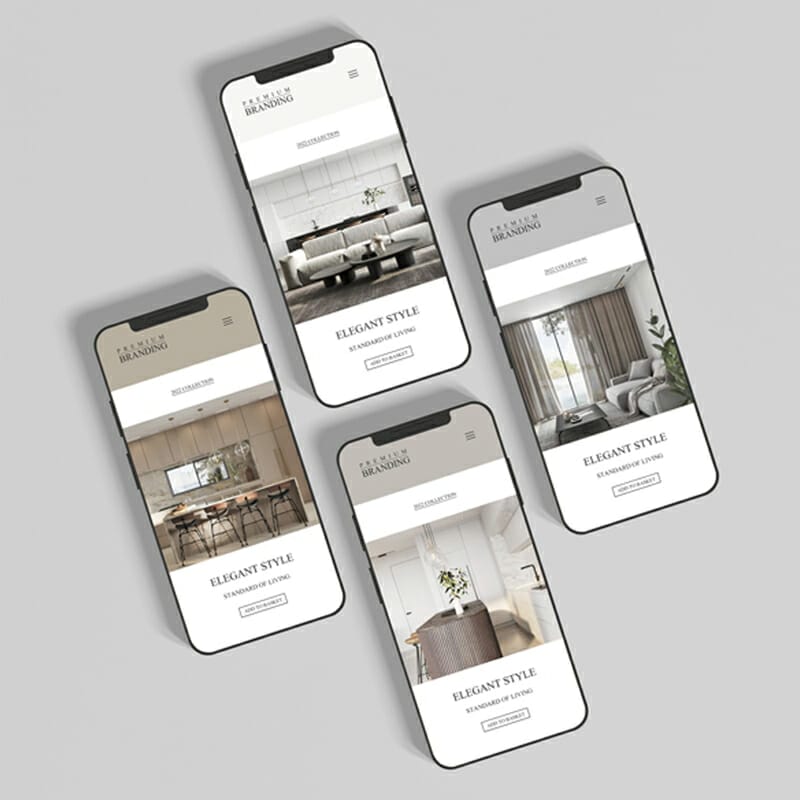 Free Premium Smartphone Branding Website Mockup » CSS Author