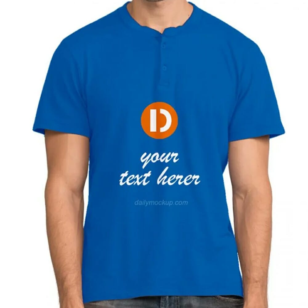 Free T-shirt Mockup PSD