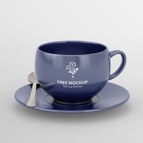Free Tea Cup Mockup
