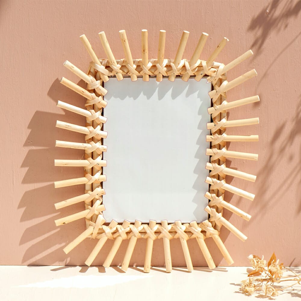 Free Wooden Frame Mockup