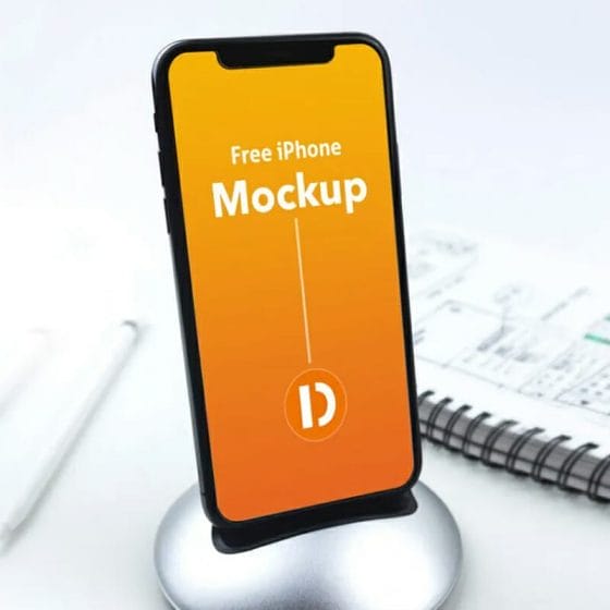 Free iPhone Mockup PSD
