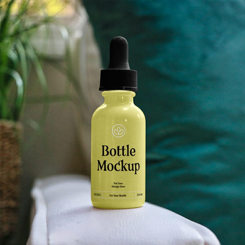 Medicine Mini Bottle Mockup