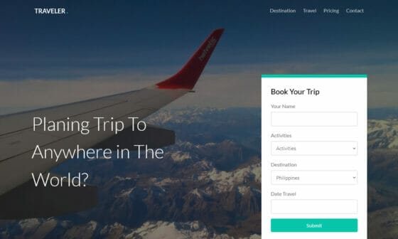 10+ Best Free Booking Website Templates 2023 » CSS Author