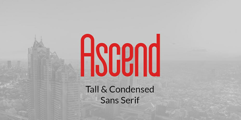 Ascend Font