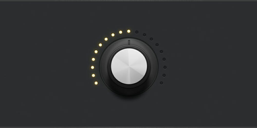 Audio Rotary Knob Control