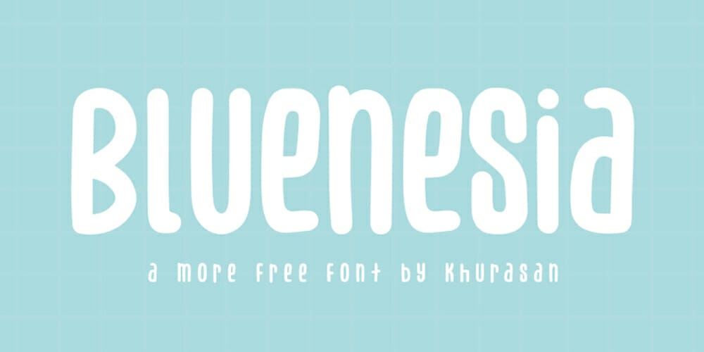 Bluenesia Font