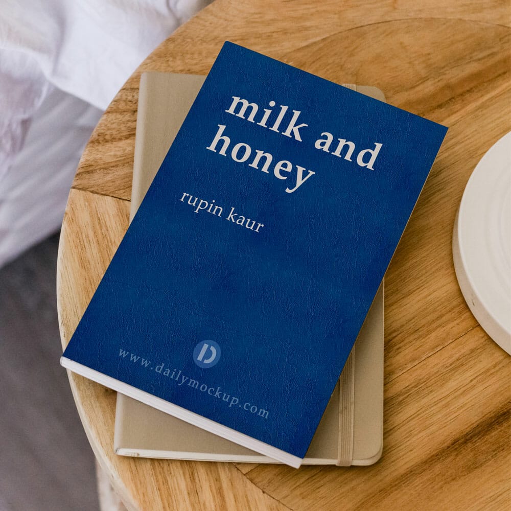 Book Cover Free Mockup