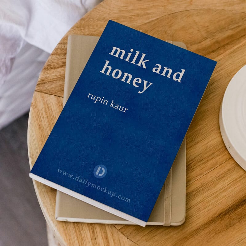 Book Cover Free Mockup