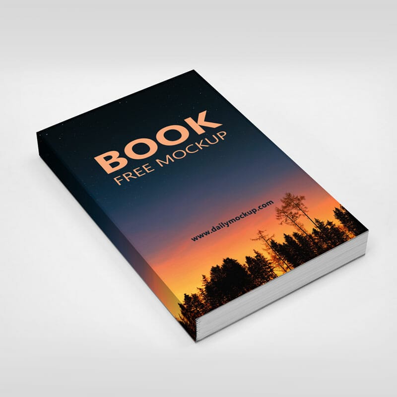 Book Free Mockup PSD