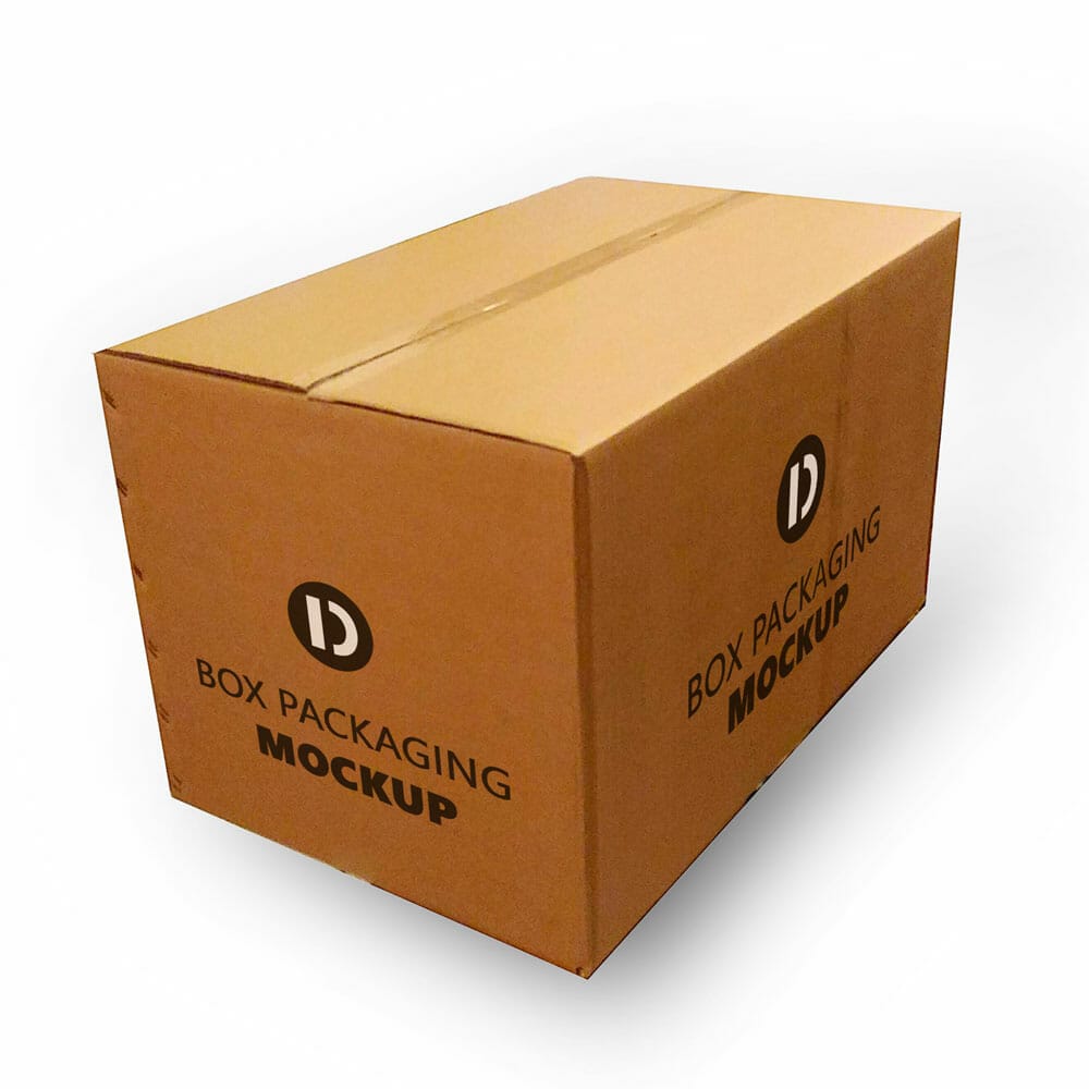 Box Packaging Mockup Free PSD