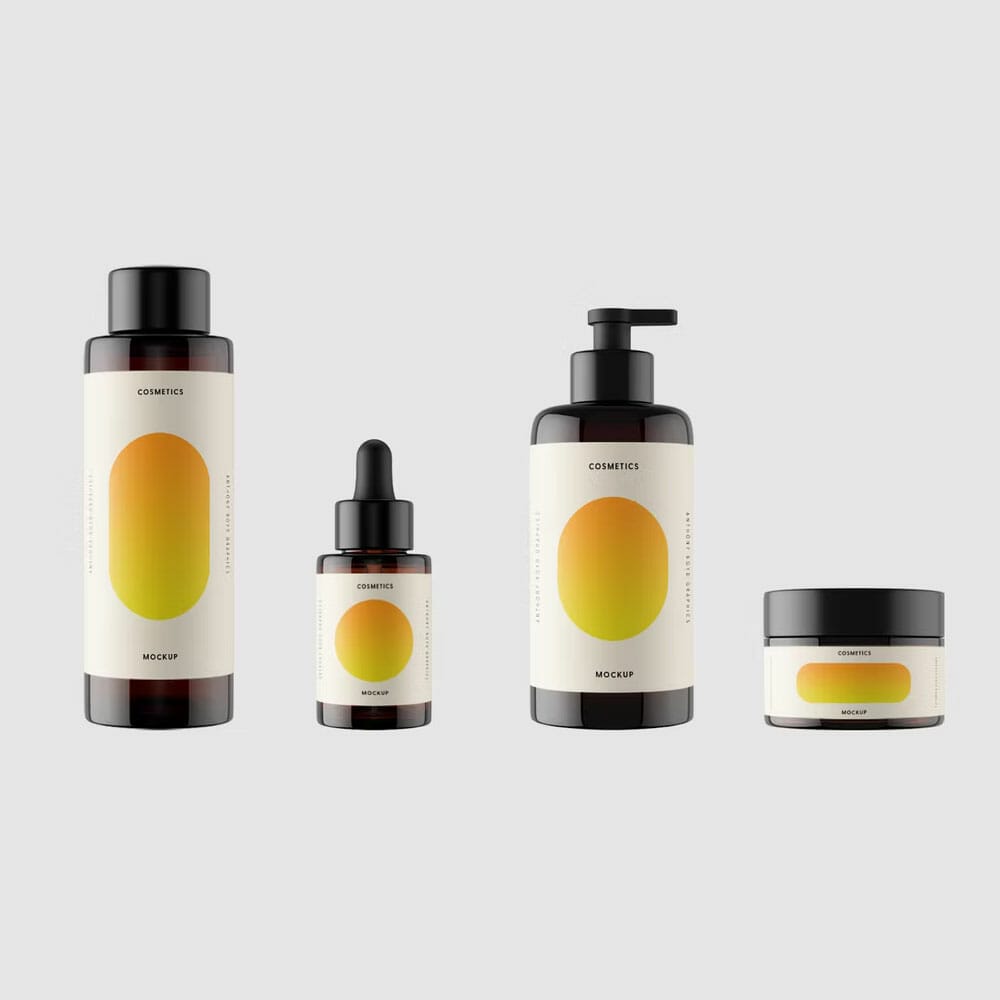 Cosmetics Packaging Mockup