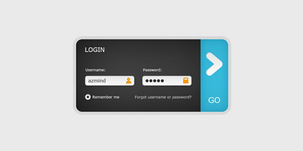 Clean Web Login Form