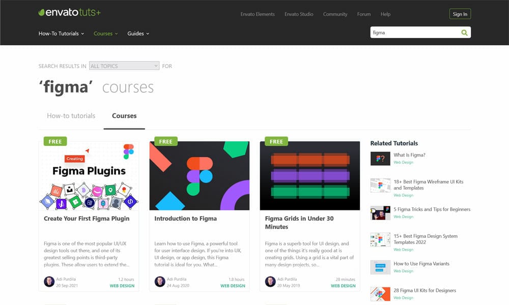 Learn Figma - Top Free Figma Courses 2022 10 Figma Free Courses Envato Tuts+