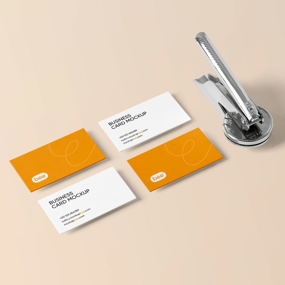 Free Business Card Mockups