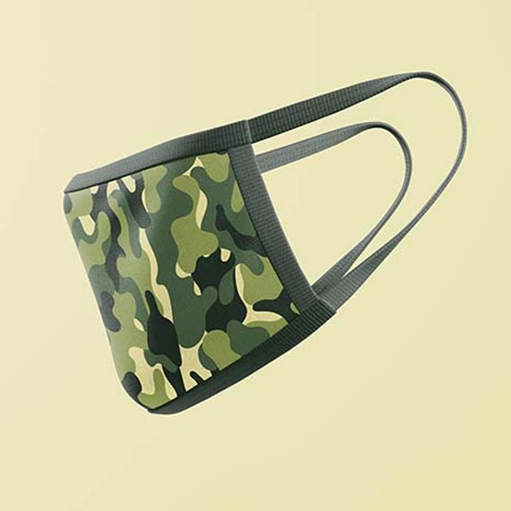 Free Face Mask Mockup