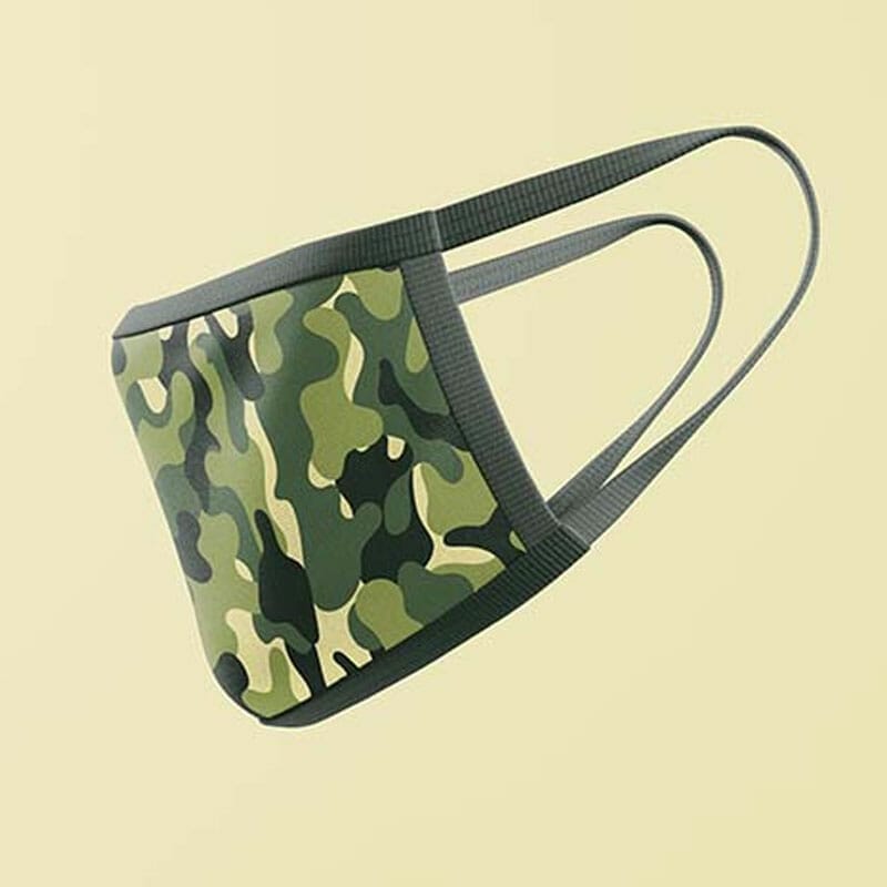 Free Face Mask Mockup