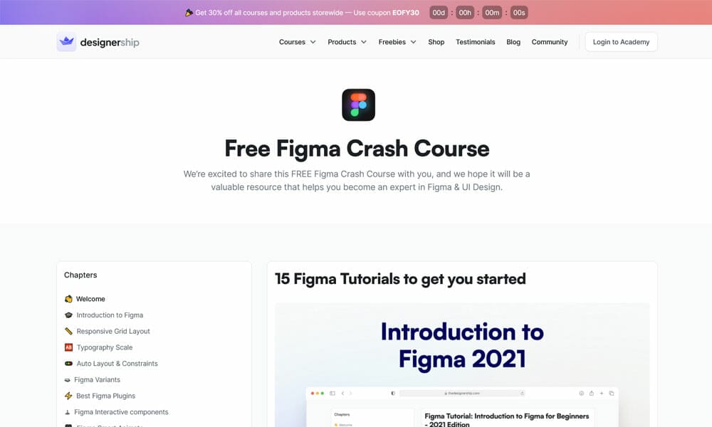 Free Figma Crash Course