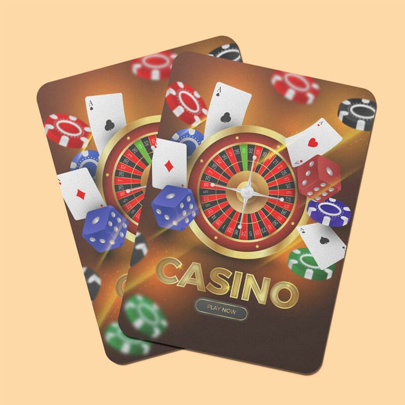 Free Game Card Mockup PSD Template