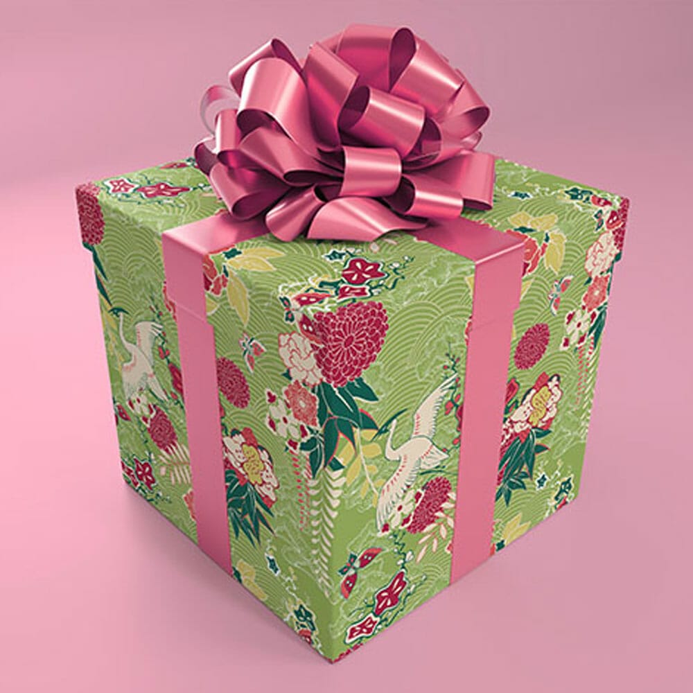 Free Gift Box Mockup