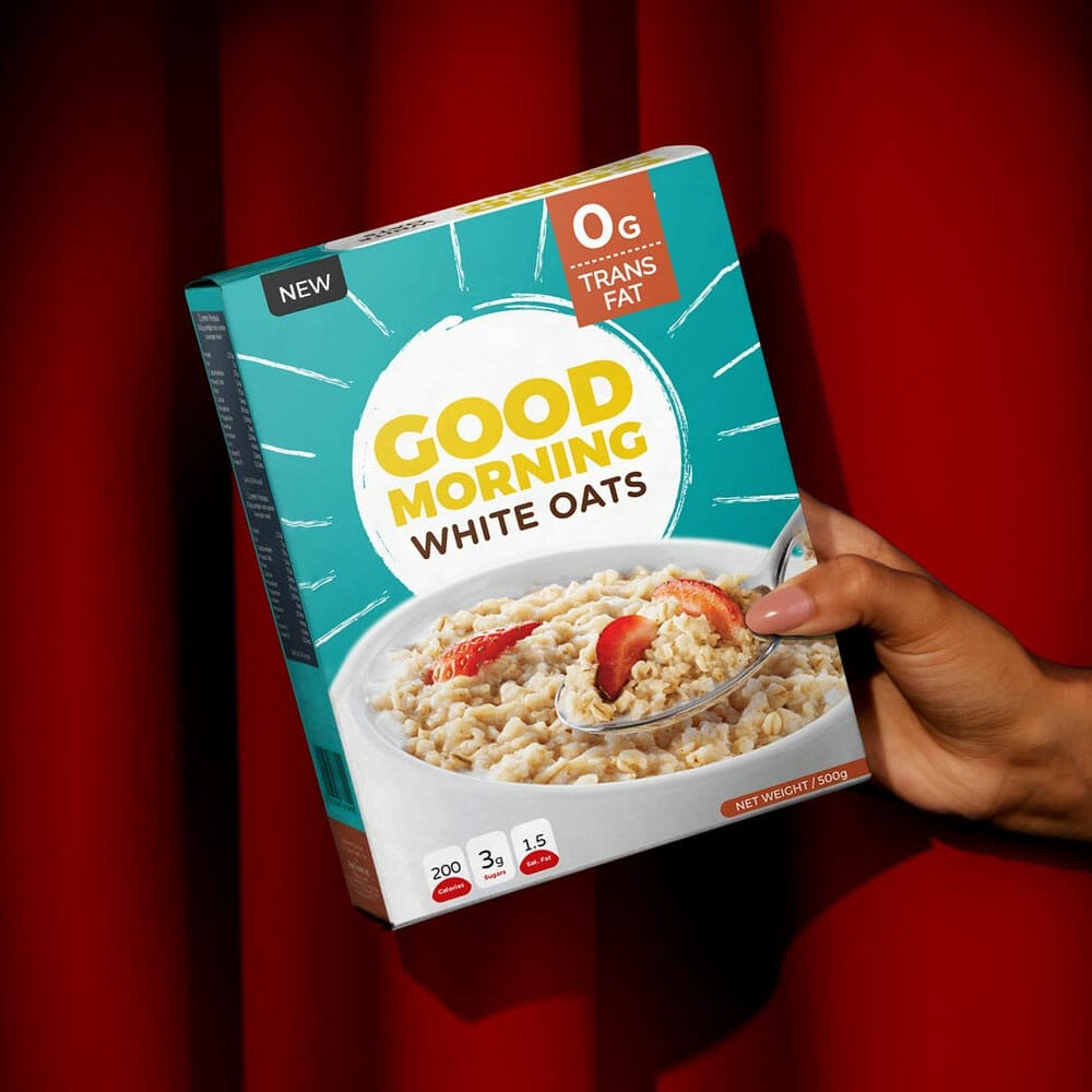 Free Hand Holding Product Box Mockup PSD