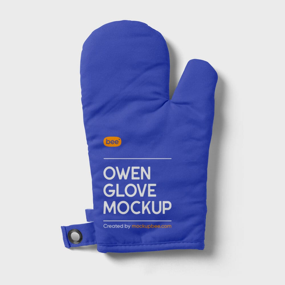 Free Oven Glove Mockup