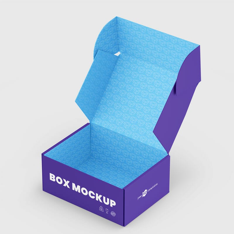 Free Pinch Lock Box Mockup Set » CSS Author