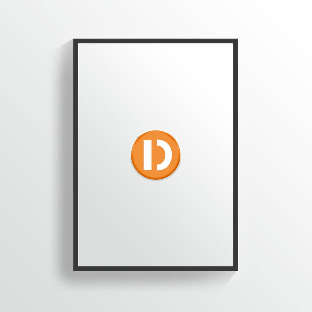 Free Poster PSD Mockup