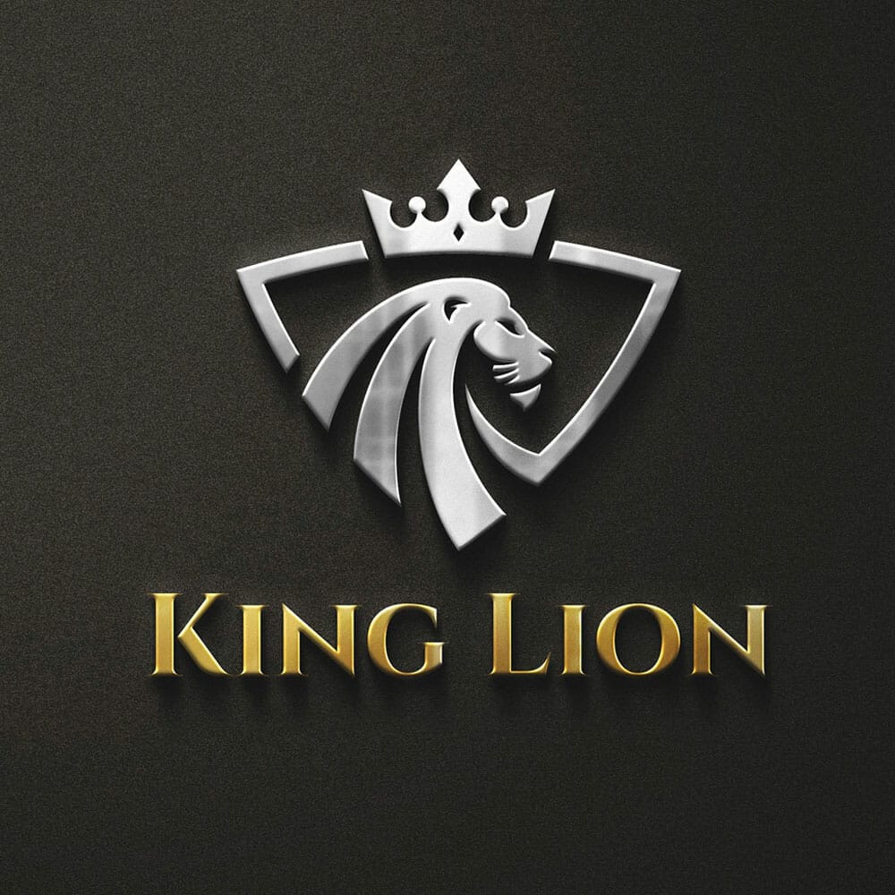 Free Silver & Gold Logo Mockup