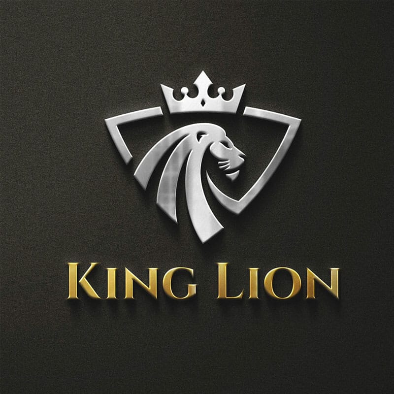 Free Silver & Gold Logo Mockup