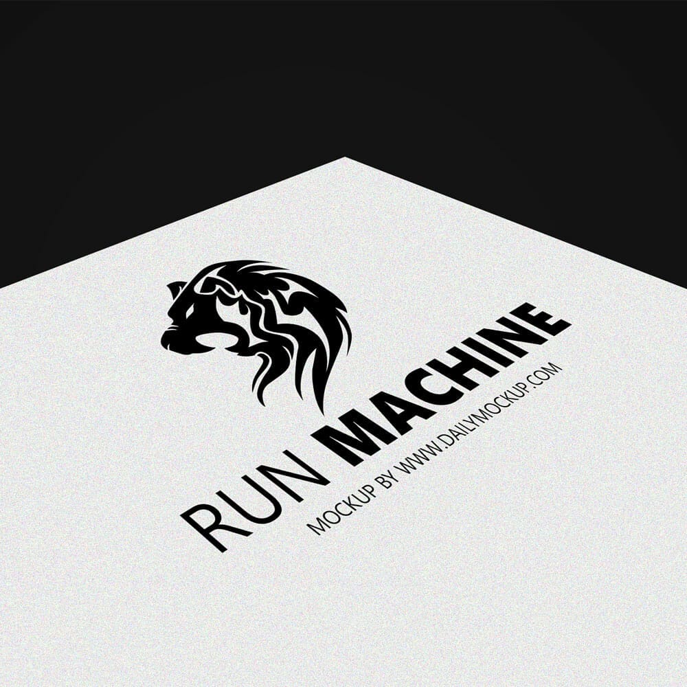 Logo Mockup Free PSD